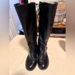 Torrid Black Over the Knee Boots, Size 8.5WW